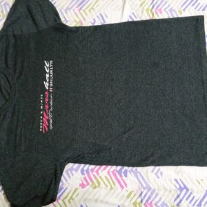 Black Grey Tshirt