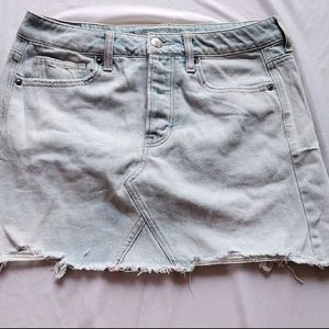 Denim Mini Skirt