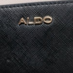 Aldo Black Nd White Sling Bag