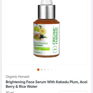 Organic Harvest Face Serum