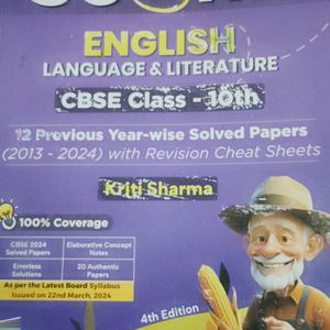 Class 10 English Book With Kriti Sharma