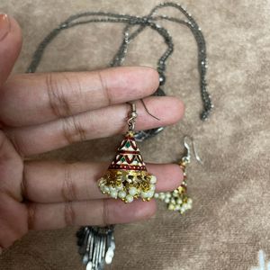 🔔Pendant And Jhumka Set