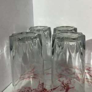 Pack Of 4 Glass