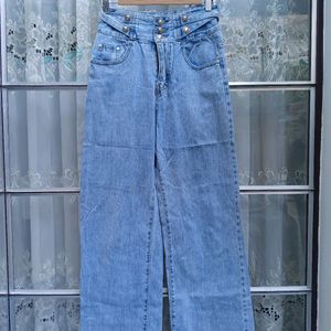 Imported Raw Hem Jean