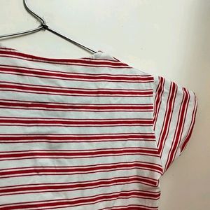 Red & White Women's T-shirt