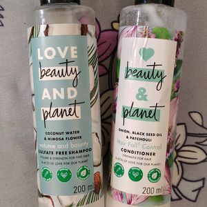 Combo-Love Beauty Planet Shampoo And Conditioner