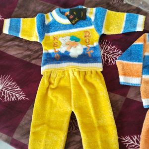 Combo Of 2 Woolen Set For Kids