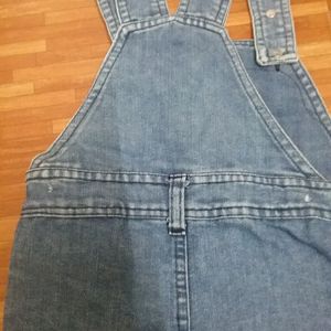 Denim Dungaree For Kids