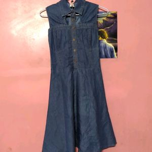 ( Worn Once) Denim Dress!