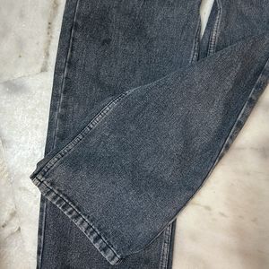 Dark Grey Flared Jeans