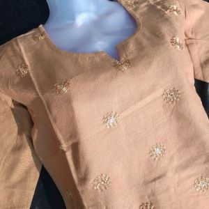 Cotton Nude Kurti