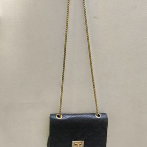 Adisa Black Clutch Or Sling Bag