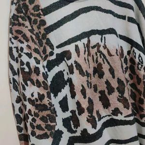 Multi Print Winter Top For Girl Or Women