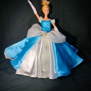 Cindrella Gown For Barbie Doll