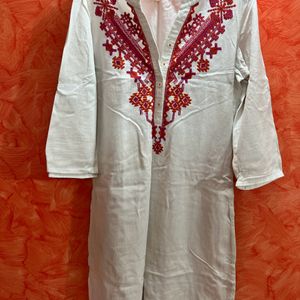 Global Desi Embroidered Kurti