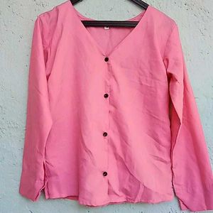 Pink Formal Shirt