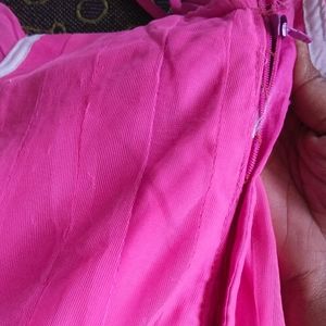 Pink Anarkali