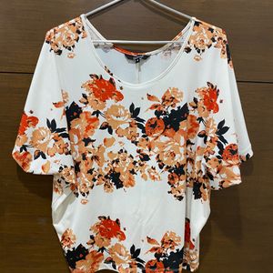 Floral Baggy Top