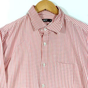 Red Checks Shirt (Men)