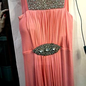 Gorgeous Light Pink Coral Gown For Wedding