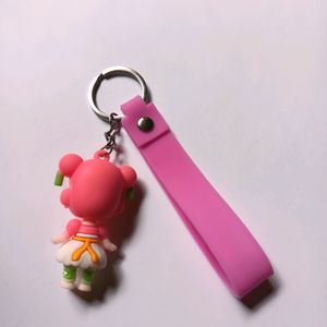 Beautiful Doll Keychain