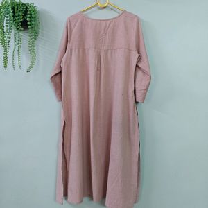 Fabindia Dusty Pink Kurti