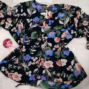 🔴floral Top For Women