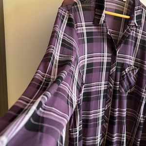 Purple Sheer Shirt