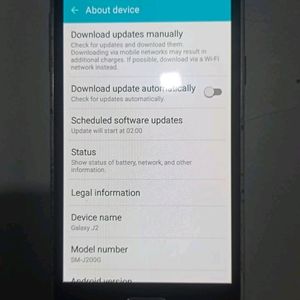 SAMSUNG J2 WORKING GOOD...