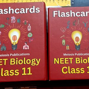 NEET BIOLOGY FLASHCARDS (11&12)