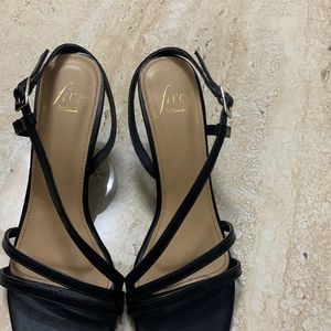 Five By Inc.5 Black Heels