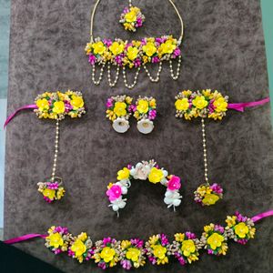 Flower Jewellery Set