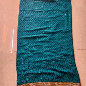 Green Saree