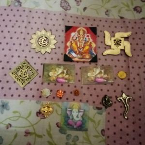 Excellent 14 Pieces God Set..Very Lovely Ganesh Ji