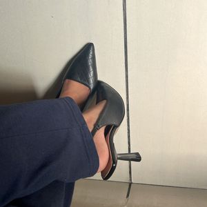 Black Sherrif Heels