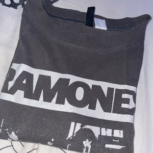 H&M Grey Box Style Tshirt