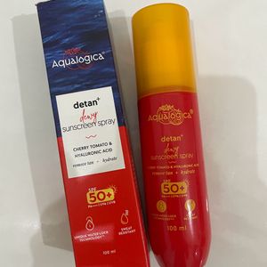 Aqualogica Detan Dewy Sunscreen Spray