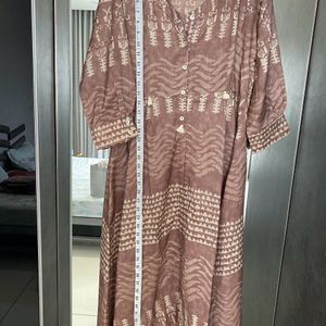 Brown Kurta