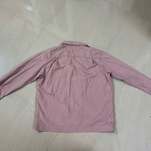 Pink Jacket With Full Sleeve