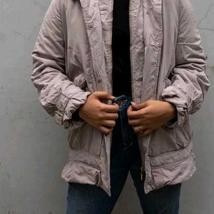 Soft Pink Puffer Jacket