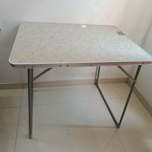 Folding Table For Outdoor Stall With Original Box