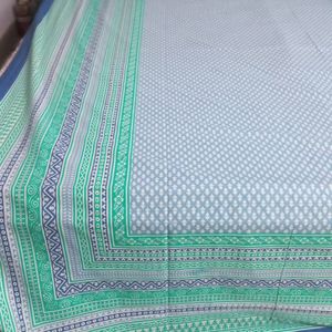 100% Pure Cotton Jaipuri Bedsheet