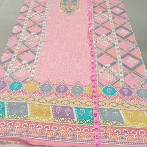 Unstitched Salwar Suit Fabric