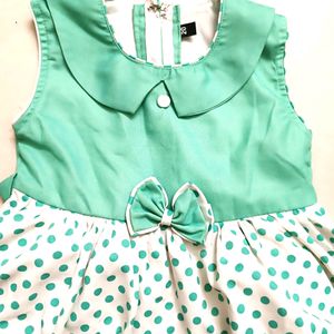 Rama Green Casual Frock