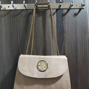 Nude Sling Bag For Women