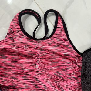 Mix Brand  Sports Bra, Large Size