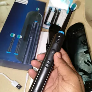 IPX7 Waterproof Round Smart Electronic Toothbrush