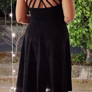 Black Shimmery Dress