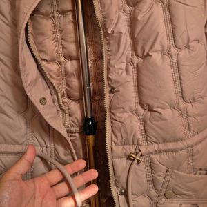 Beige Puffer Jacket