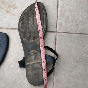 Bata black sandals